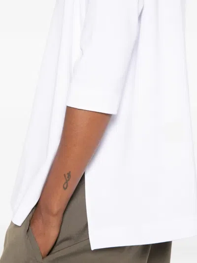Shirt C-zero Three-quarter Sleeve T-shirt In White