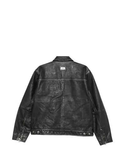 Ksubi Eldorado Leather Jacket In Black