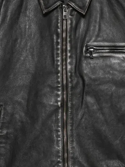 Ksubi Eldorado Leather Jacket In Black