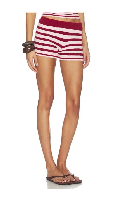 Dé Rococo Boucle Micro Mini Shorts In Multi
