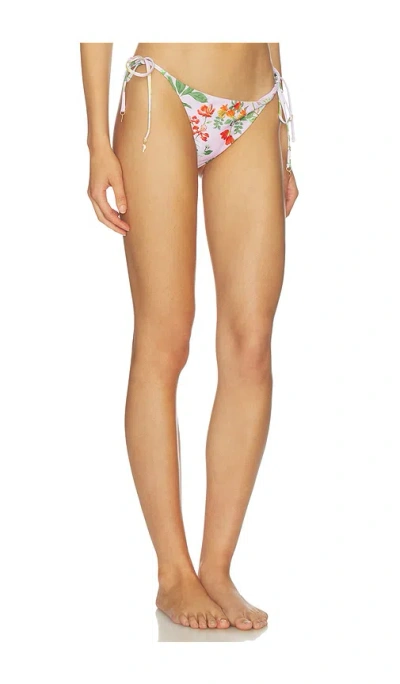 Verandah String Bikini Bottoms In White