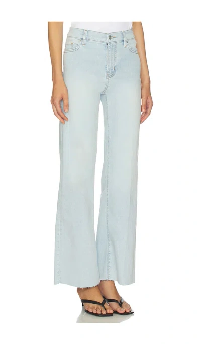 Frame Le Slim Palazzo High-rise Wide-leg Jeans In Blue