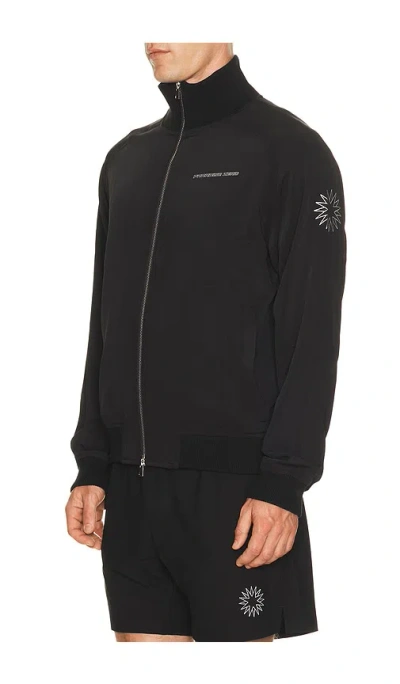 Paradise Zero Track Jacket In Black