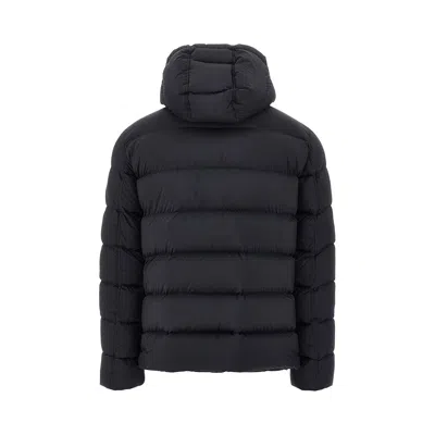 Herno Ylon Microfiber Goose Down Jacket In Black