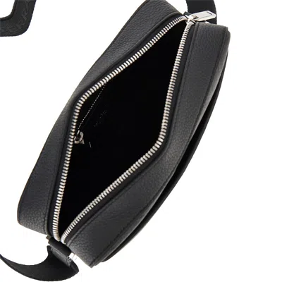 Ferragamo Monogram Shoulder Bag Rectangular Shape In Black