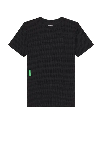 District Vision Payen Short Sleeve Race Tee In Black