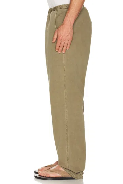 Citizen Of Humanity Relaxed Drawstring Pull On Pants In Green
