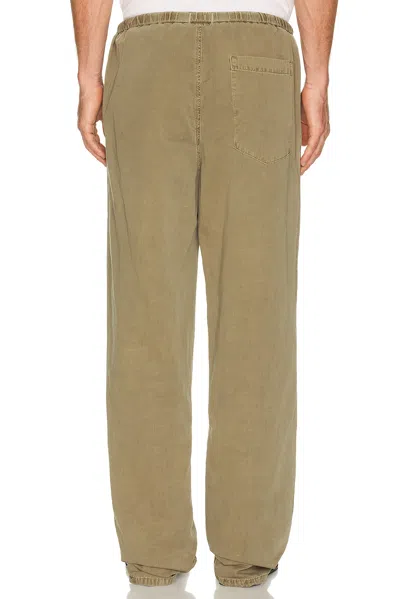 Citizen Of Humanity Relaxed Drawstring Pull On Pants In Green