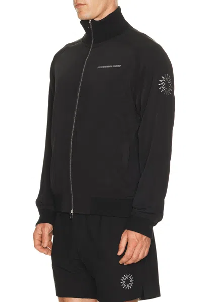 Paradise Zero Track Jacket In Black