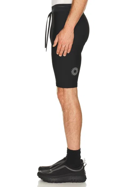 Paradise Zero Ribbed Half Tight In Black