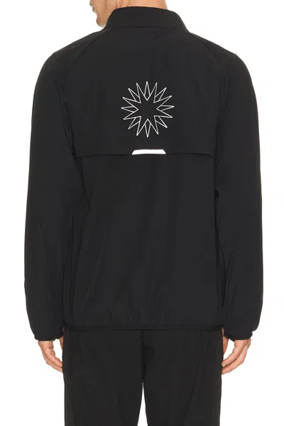 Paradise Zero Padded Front Zip Jacket In Black