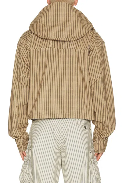 424 Cropped Parka In Multi
