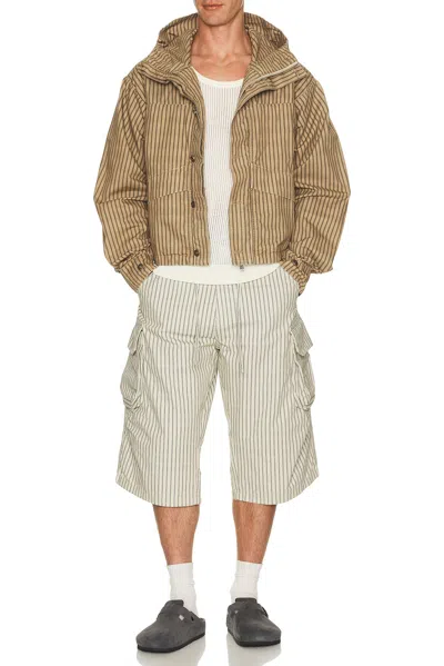 424 Cropped Parka In Multi