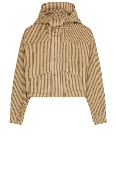 424 Cropped Parka In Multi