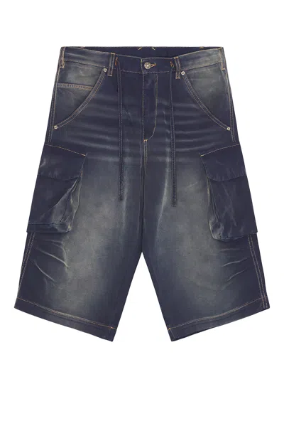 424 Camo Bermudas In Blue