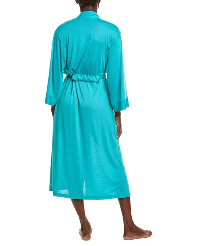 N Natori Congo Robe In Blue