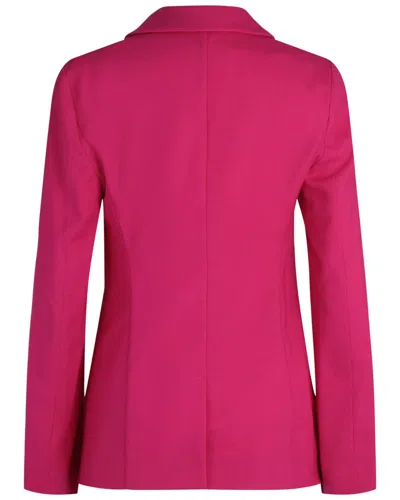 Givenchy Single-breasted Wool-blend Blazer In Red