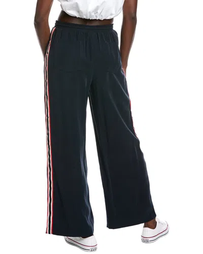 Hunter Wide Leg Drawstring Pant In Black