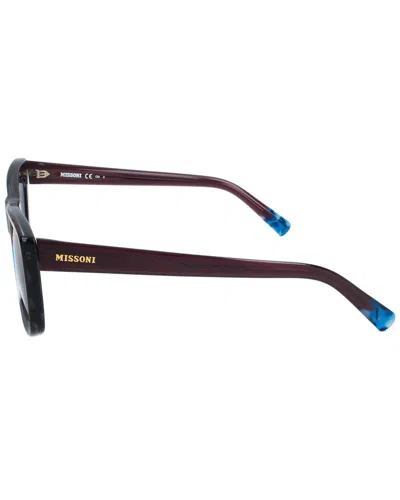 Missoni 60mm Gradient Rectangular Sunglasses In Multi