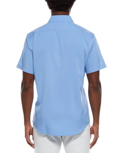 Tailorbyrd Solid Performance Shirt In Blue