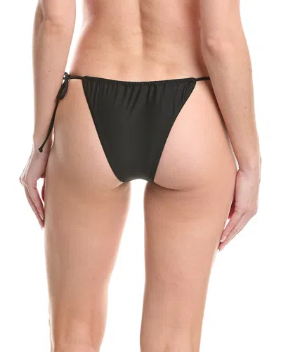 Vyb Dia Tanga String Bikini Bottom In Black