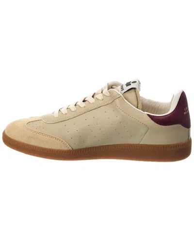 Isabel Marant Beth Leather Sneaker In Brown