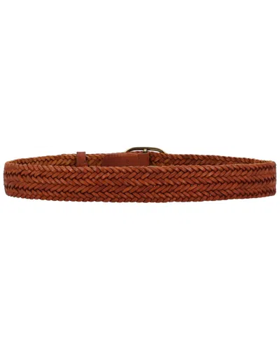 Dragon Diffusion Leather Belt In Brown