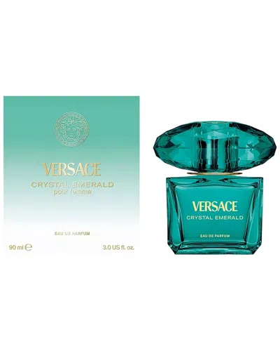 Versace Crystal Emerald Eau De Parfum Fragrance Collection In Green