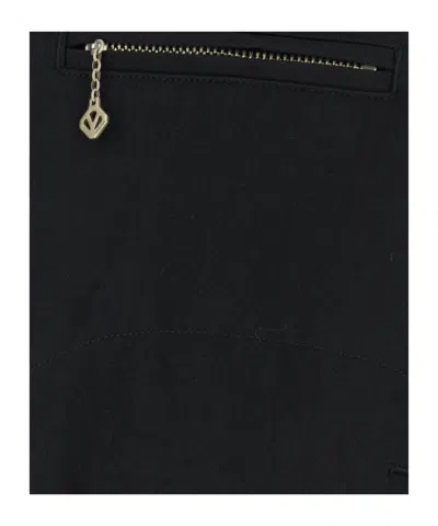 Visvim Black Wool Blend Gunner Down Jacket In Black