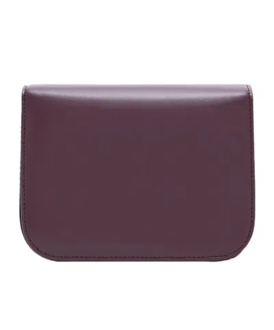 Giorgio Armani Small X 10 Corso Como Push-lock Shoulder Bag In Burgundy