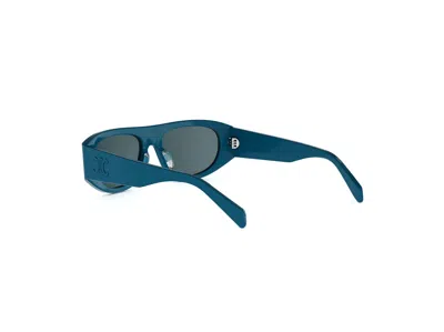 Celine Full Frame Sunglasses In Blue