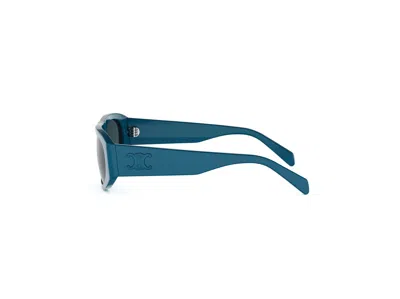 Celine Full Frame Sunglasses In Blue
