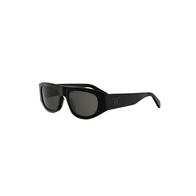 Celine Full Frame Sunglasses In Black