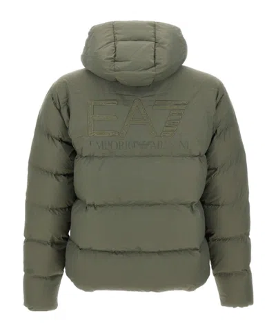 Ea7 Emporio Armani Mountain M Down Jacket In Green