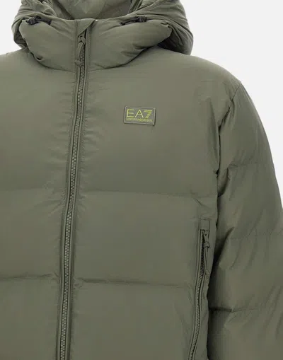 Ea7 Emporio Armani Mountain M Down Jacket In Green