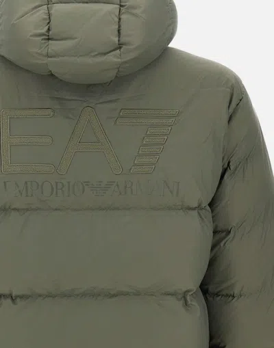 Ea7 Emporio Armani Mountain M Down Jacket In Green