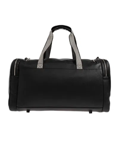 Ea7 Double-handled Travel Bag In Black