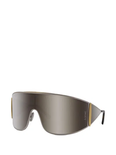 Loewe Face Shield Sunglasses In Gray