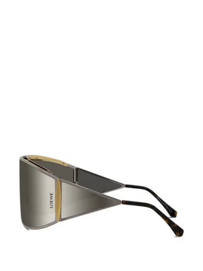 Loewe Face Shield Sunglasses In Gray