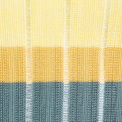 Alaïa Stripe Crop Top In Multi