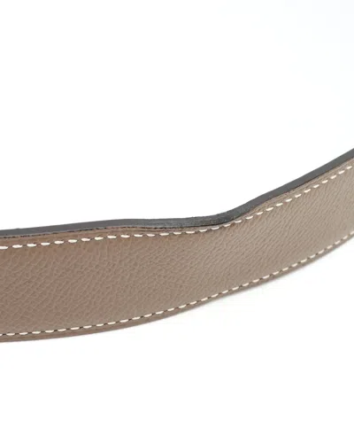 Hermes Hermès Reversible H D'ancre Belt, Size 75 In Multi