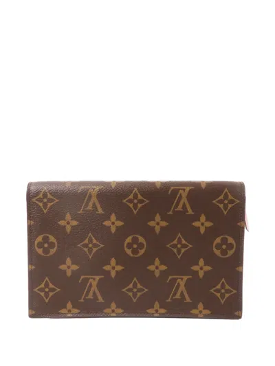 Louis Vuitton Flore Monogram Canvas Shoulder Bag In Brown