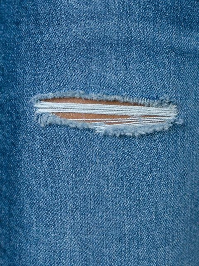 Shop 3x1 Slit Ankles Cropped Jeans - Blue