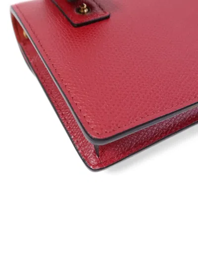 Pre-owned Dior Saddle Leather Belt Bag In Red