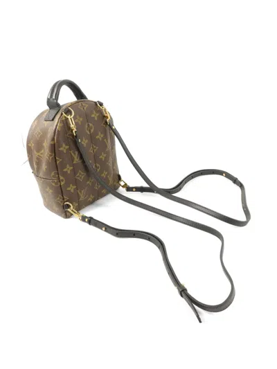 Pre-owned Louis Vuitton Palm Springs Monogram Backpack In Brown