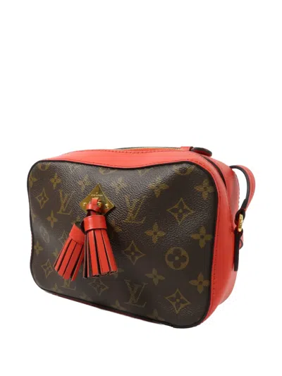 Pre-owned Louis Vuitton Saintonge Monogram Cross Body Bag In Brown