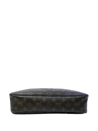 Pre-owned Louis Vuitton Monogram Sac Bosphore Briefcase In Brown