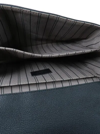 Pre-owned Louis Vuitton Pochette Metis Empreinte Leather Tote Bag In Black