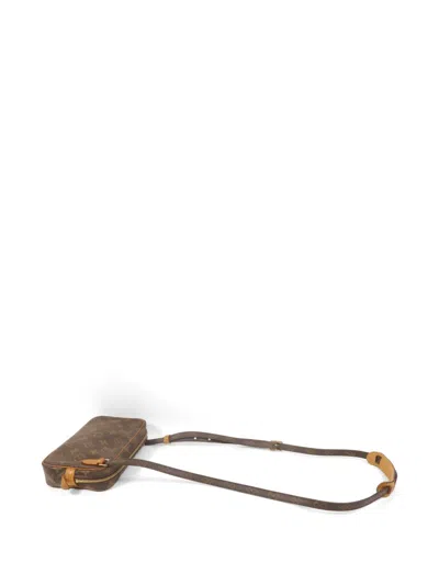 Pre-owned Louis Vuitton Monogram Marly Bandouliere Shoulder Bag In Brown