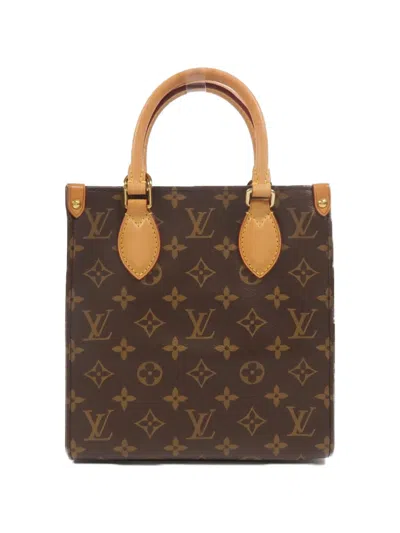 Louis Vuitton Bb Sac Plat Monogram Tote Bag In Brown